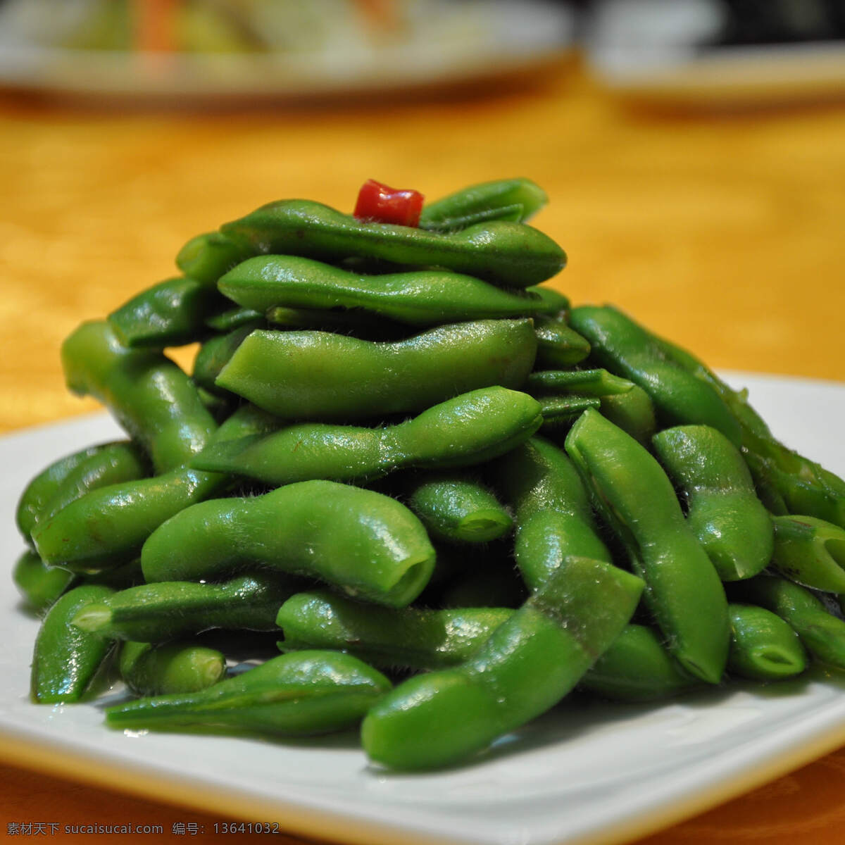 毛豆 冷菜 冷盘 凉菜 卤水毛豆 水煮毛豆 传统美食 餐饮美食