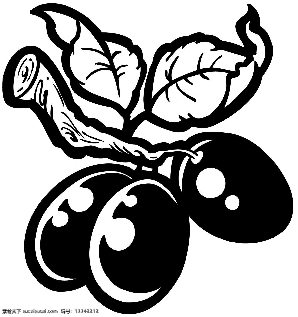 葡萄 水果 矢量素材 格式 eps格式 设计素材 果的世界 矢量植物 矢量图库 白色