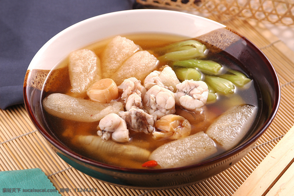 竹 笙 菜 胆 炖 田鸡 菜品 菜式 餐饮美食 传统美食 酒店美食 滋补汤 矢量图 日常生活