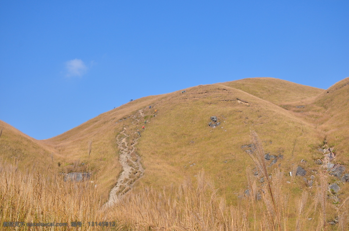 萍乡 武功山 武功 山 风光 山顶 晴空 烟雨武功山 魅力武功山 唯美 风景 高山草原 草原 绿地 草甸 蓝天 白云 江西武功山 旅游摄影 国内旅游