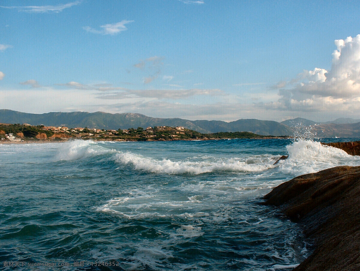 地中海 风景图片 地中海风景 海 海岸 海边 海水 海滩 景色 蓝色 天空 自然风景 自然景观 psd源文件