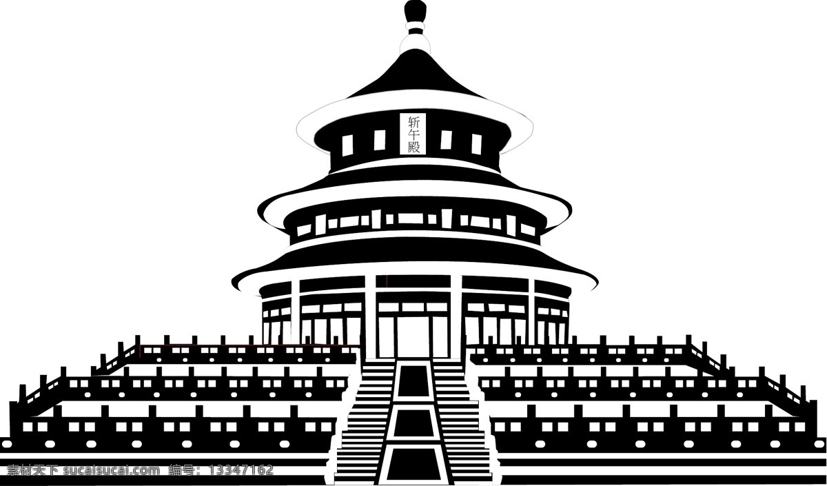 天坛矢量图素材图片下载-素材编号13347162-素材天下图库
