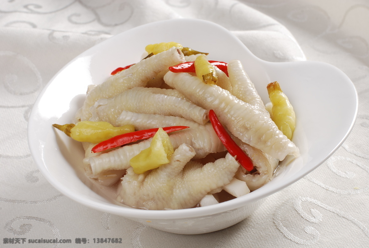 泡椒凤爪 凤爪 鸡爪 开胃菜 家禽美食 菜 高清菜谱用图 餐饮美食 传统美食