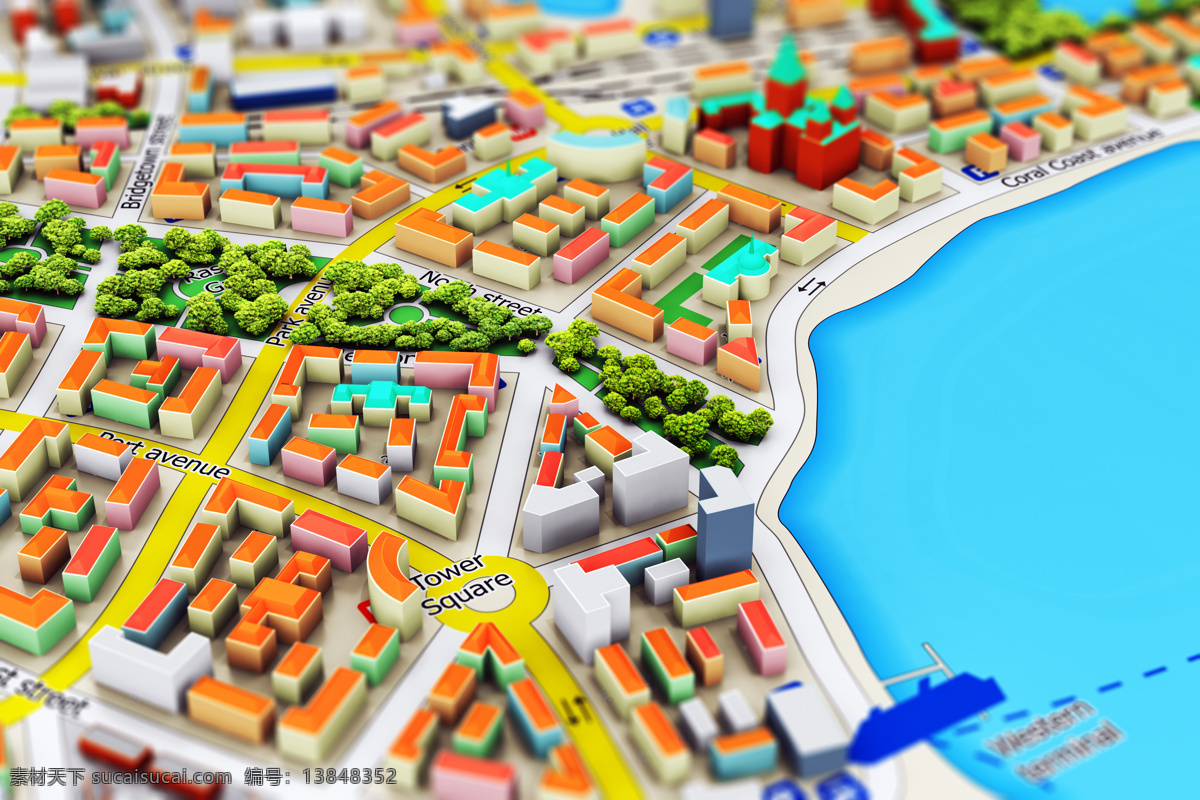 彩色 小 城市 建筑模型 楼房建筑 高楼大厦 建筑群 城市建筑 楼房 卡通楼盘 楼房沙盘 别墅景观 小型城市 城市风光 环境家居