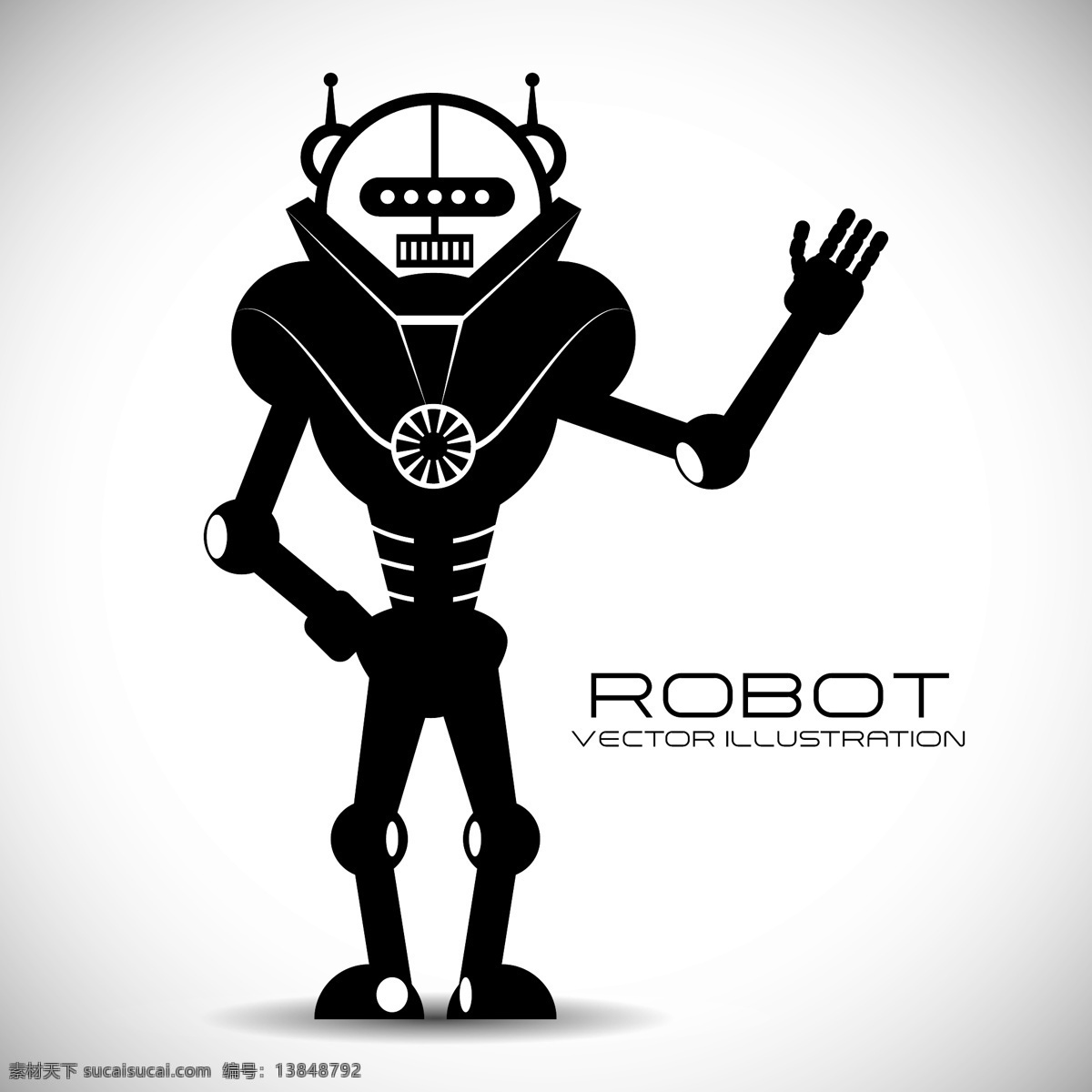 机器人 现代科技 创意 创想 手绘 科技背景 卡通动漫 卡通机器人 科技时代 商务 科技 3d机器人 3d设计 白色