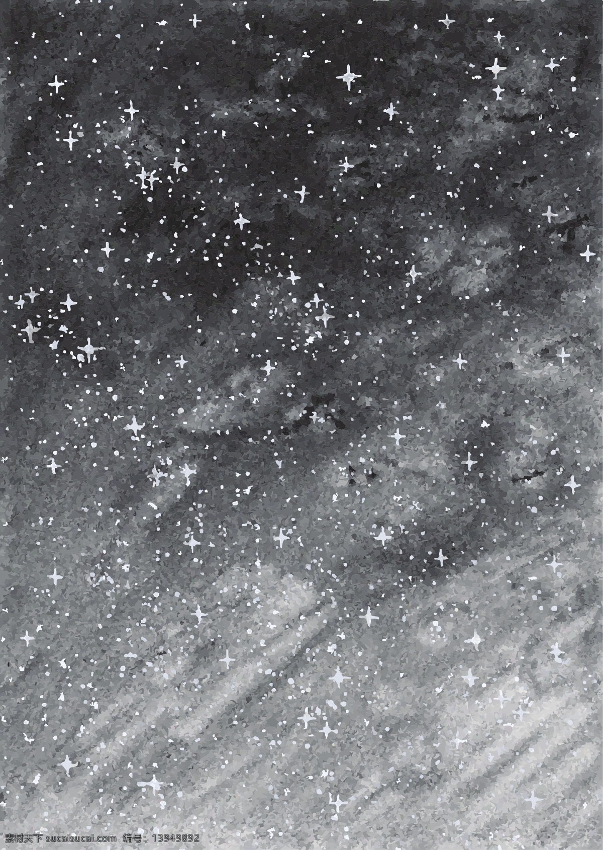 星辰 背景 矢量 创意 星空 设计素材 矢量素材 平面设计 海报 装饰背景
