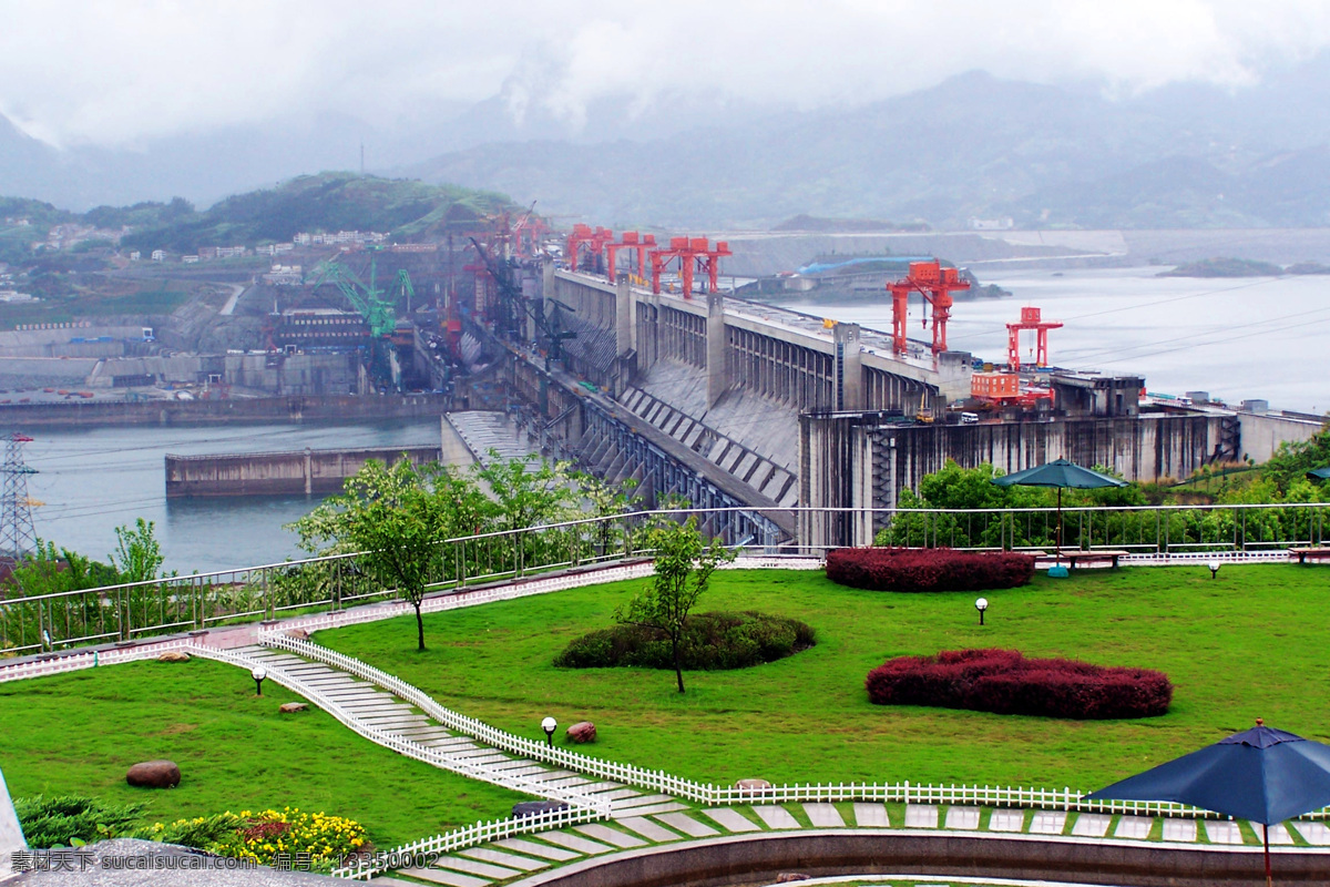 三峡大坝侧景 三峡大坝 长江 坛子岭 建筑摄影 摄影图库 宜昌周边 国内旅游 旅游摄影