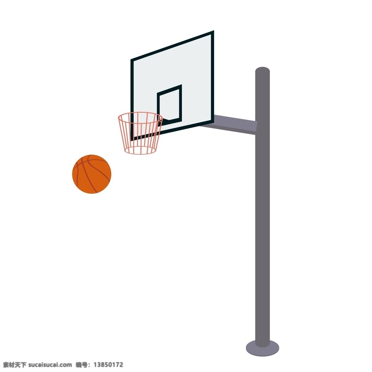 矢量 体育 日 运动器材 篮球 篮球架 元素 设计元素 可商用 装饰 体育日