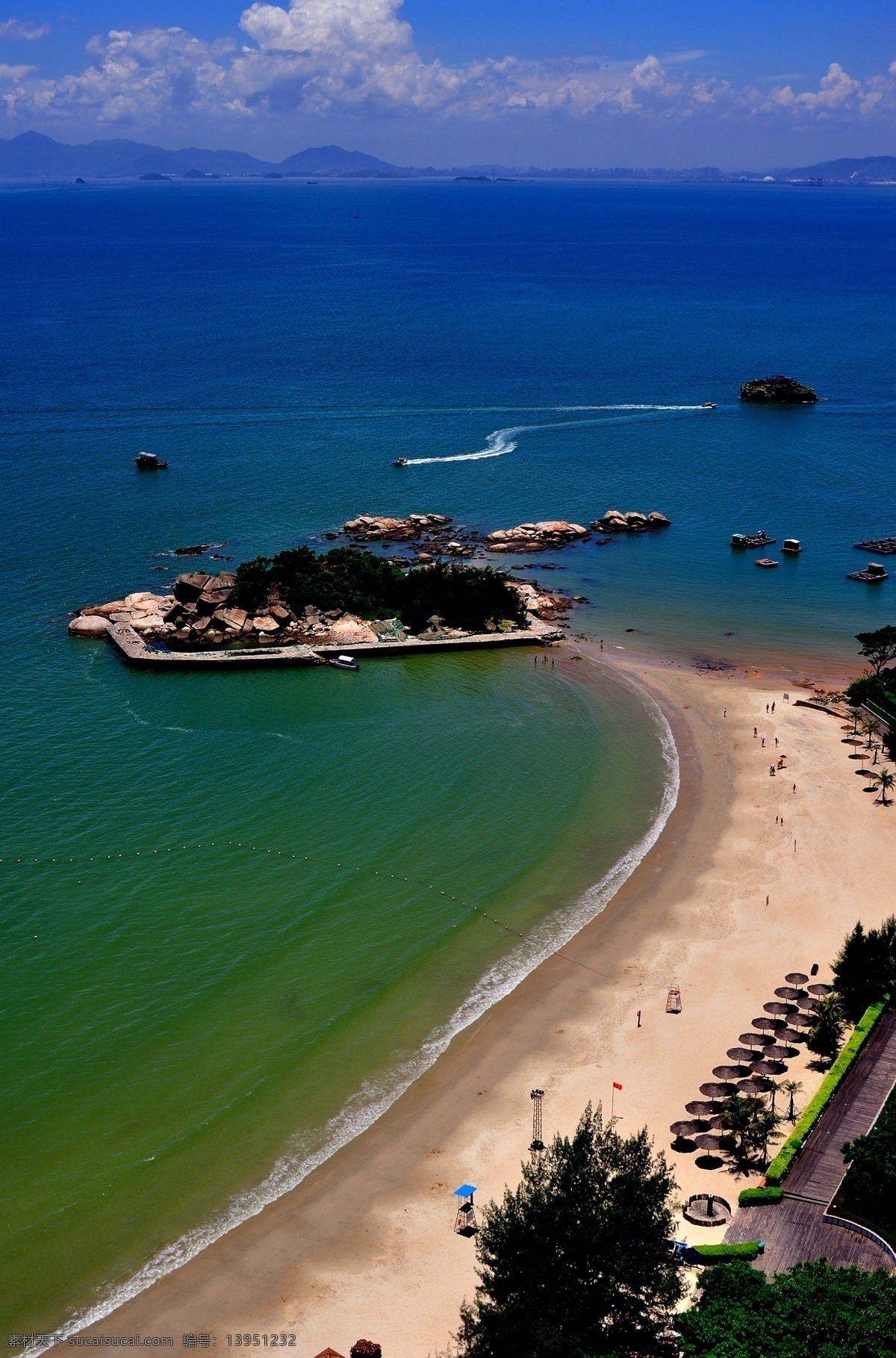巽寮湾风光 巽寮湾 广东巽寮 海边风光 蓝天碧海 大海 旅游摄影 自然风景