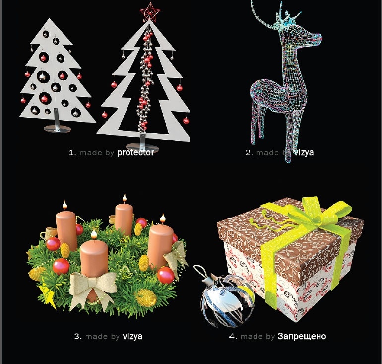 精美 节日 装饰品 模型 3dmax 源文件 带 贴图 圣诞节 礼物 圣诞树 精品 maya obj max 产品级 高质量 包装 高级 高贵 奢饰品 设计模型 3d 合集 其他模型 3d设计模型