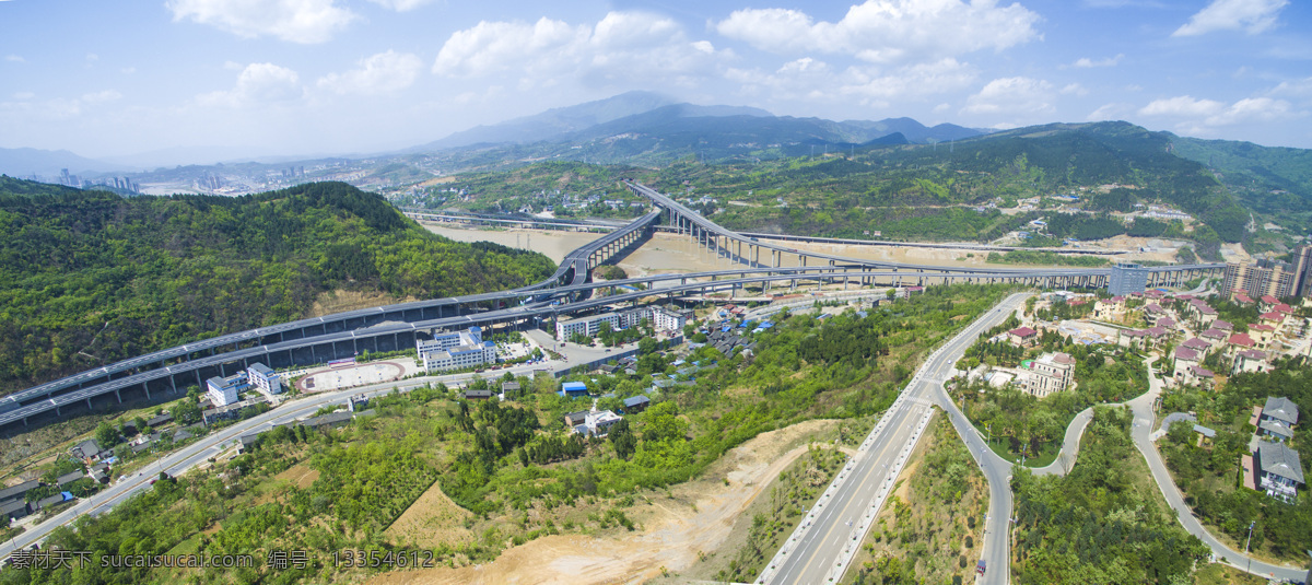 广元立体交通 广元风光 立体交通 嘉陵江 现代交通 新川陕路 旅游摄影 人文景观
