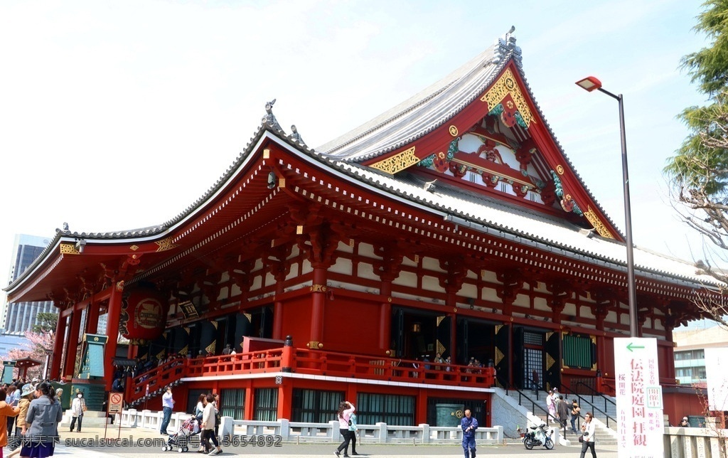 日本 东京 浅草寺 寺庙 信徒 供奉 象征 佛 江户时代 德川幕府 朝拜 民族 文化 旅游 国外 旅游摄影 国外旅游