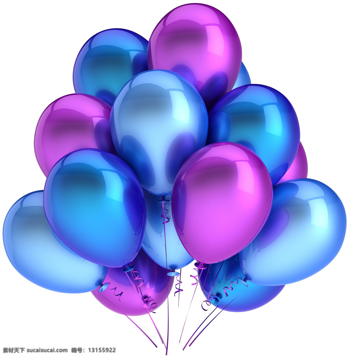 彩色 气球 彩色气球 喜庆素材 节日素材 其他类别 生活百科