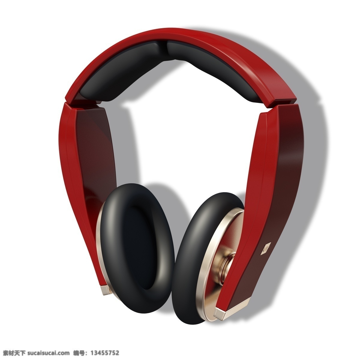 电脑配件 立体声 红色 耳机 红色耳机 耳麦 高档耳机 音乐 听音乐 酒红色的耳机 时尚耳机