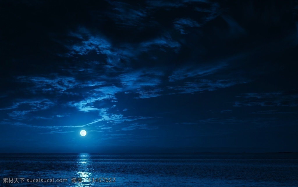 夜晚的海边 天空背景 蓝色 夜晚 星空 底图 想象 月亮 黑夜 仙境 仙气缭绕 海边 底纹边框 背景底纹