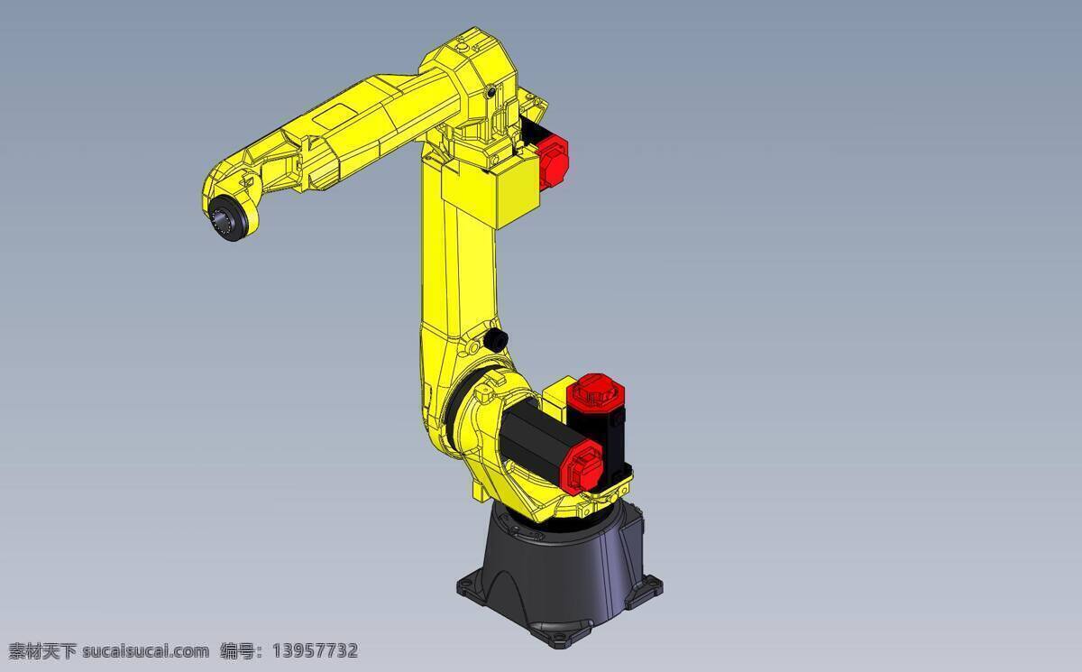 m20 ia fanuc m20ia arcmate120ic 3d模型素材 建筑模型