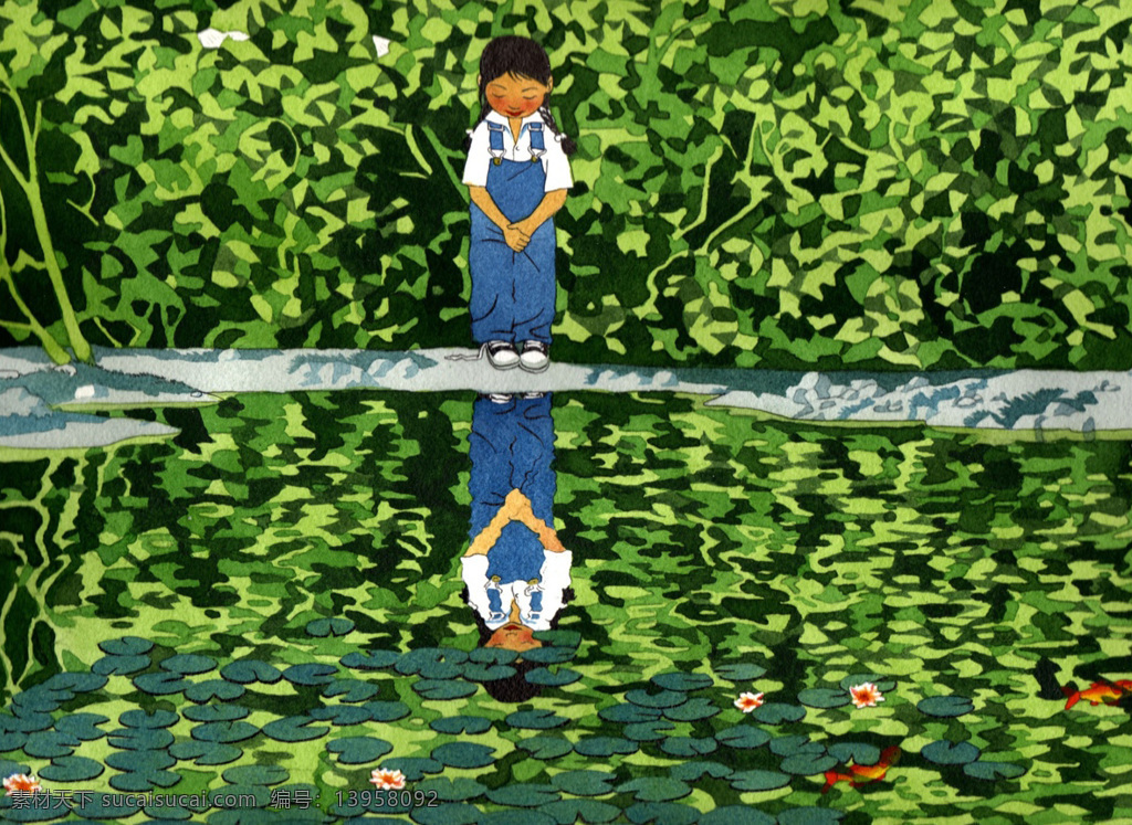 位图免费下载 插画 服装图案 时尚插画 位图 插画师 yan 面料图库 服装设计 图案花型
