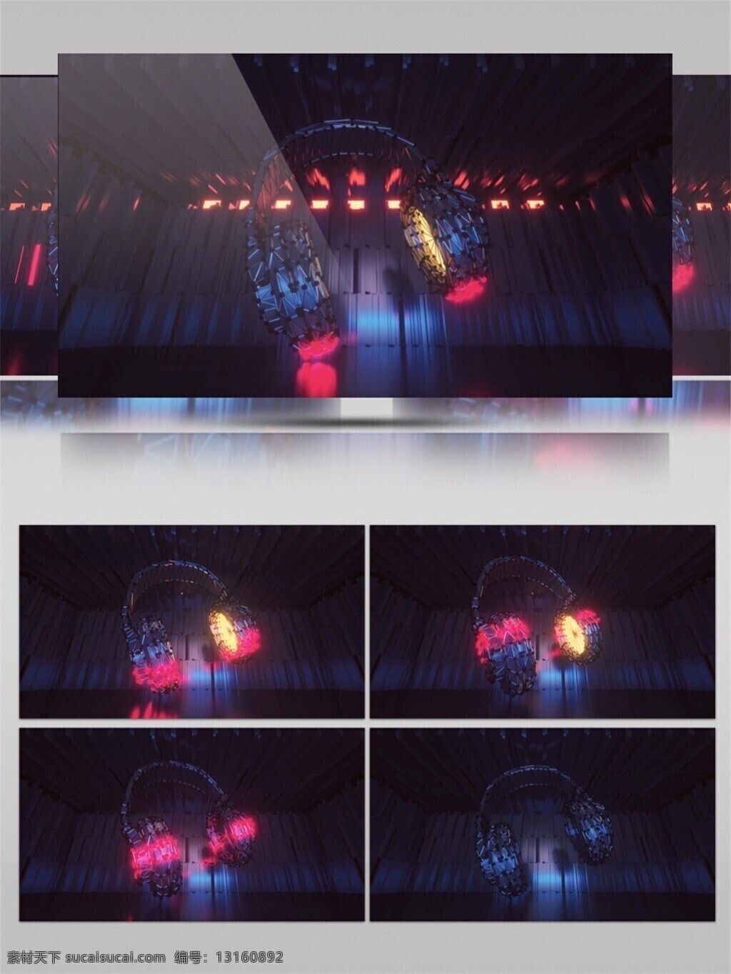 蓝色 星光 喷泉 视频 led 闪烁 灯光 光束 唯美背景素材 舞台背景素材