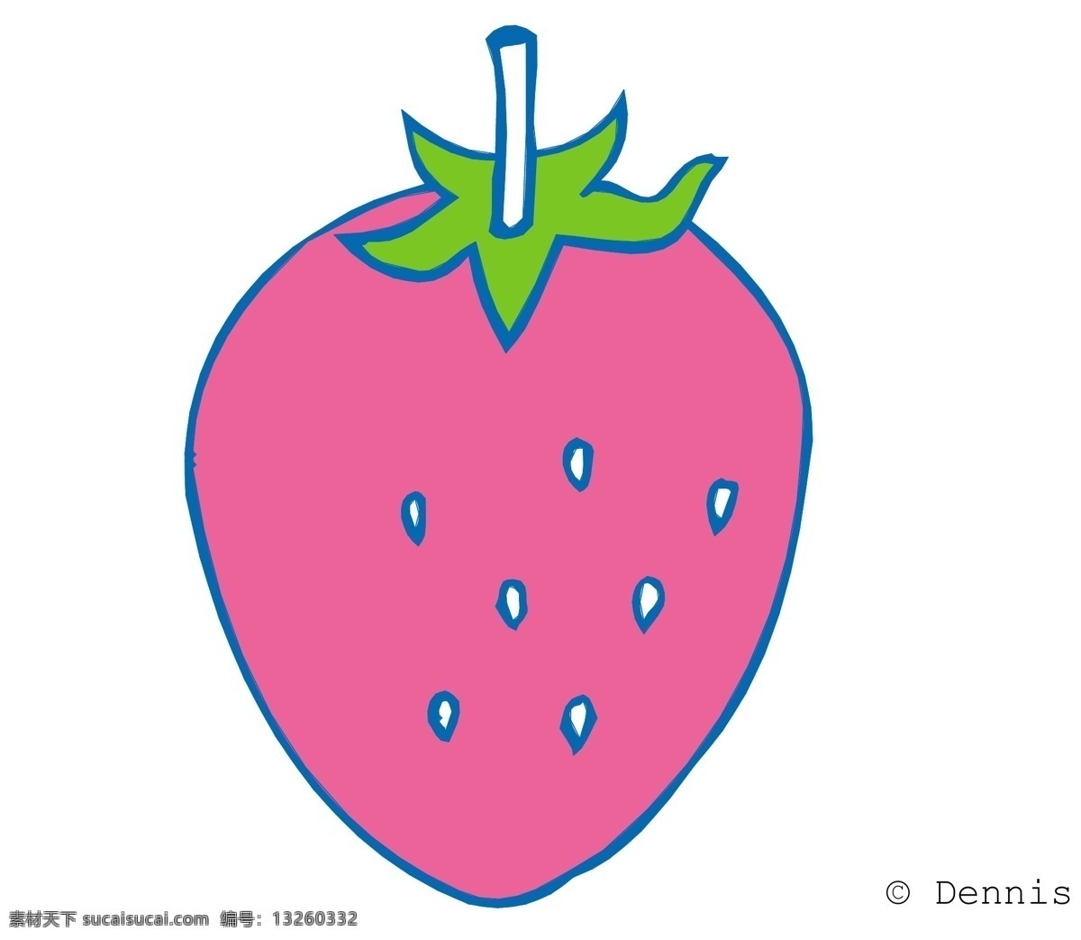 草莓 草莓矢量素材 卡通 生活百科 生活用品 矢量图库 水果 物品 草莓模板下载 卡通物品 矢量物品 矢量