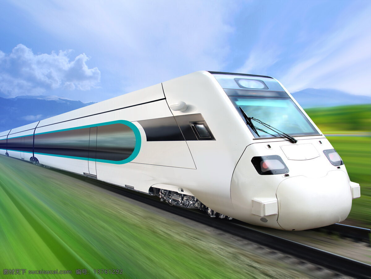 高速列车 铁路 高速 高铁 高速铁路 列车 动车 草地 极速 行驶 速度 快速 交通 交通工具 现代工具 火车 地铁 3d设计