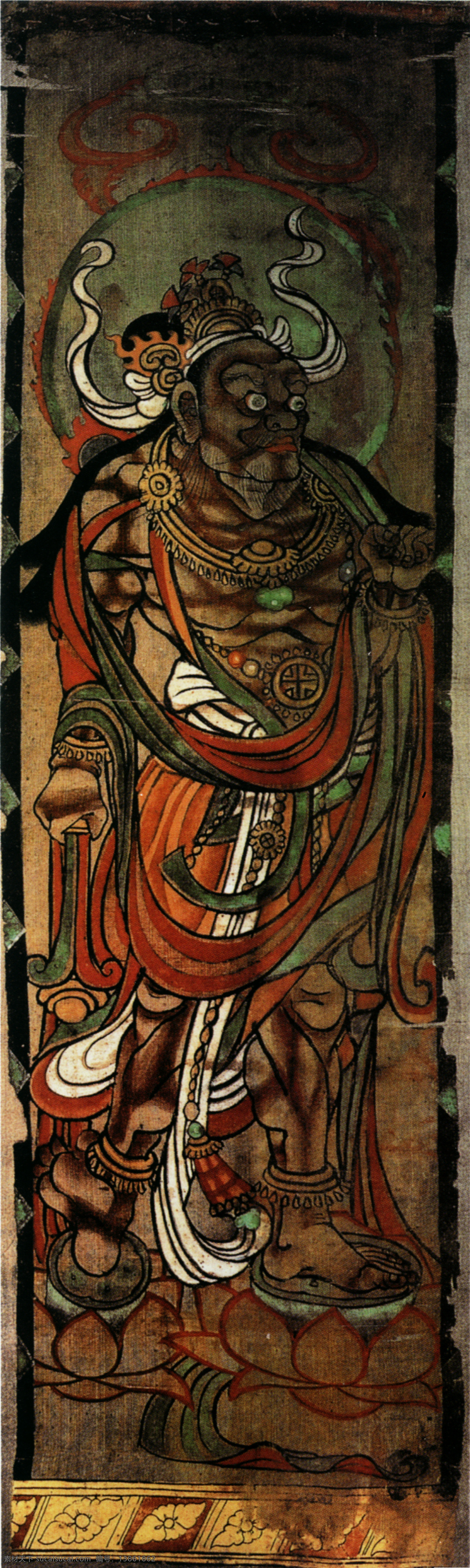 人物免费下载 壁画 人物 人物画像 中国风 中国文化 中华艺术绘画 文化艺术