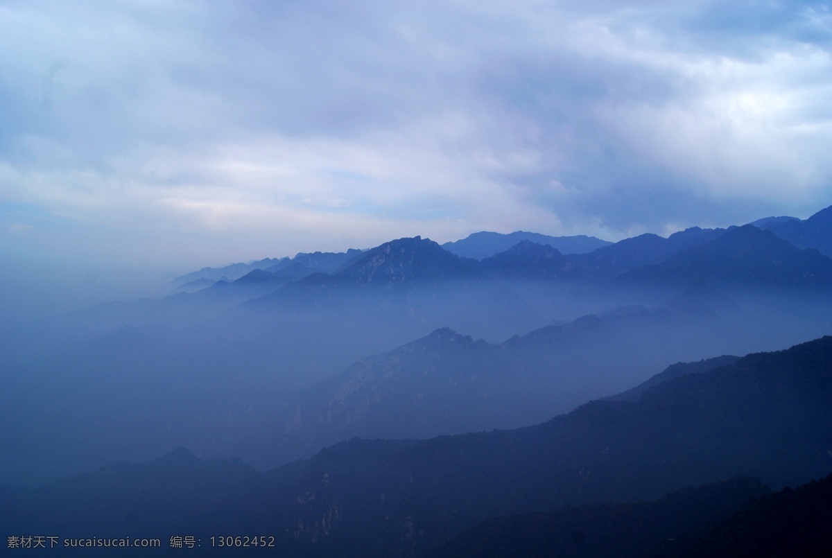 仙山雾净 云山 仙境 晨雾 远山 仙山雾境 自然风景 旅游摄影