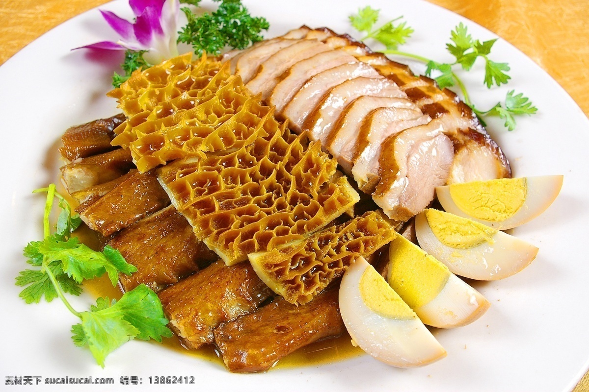 卤水拼盘 拼盘 卤水牛肉 卤水牛肚 卤水牛百叶 餐饮美食 传统美食