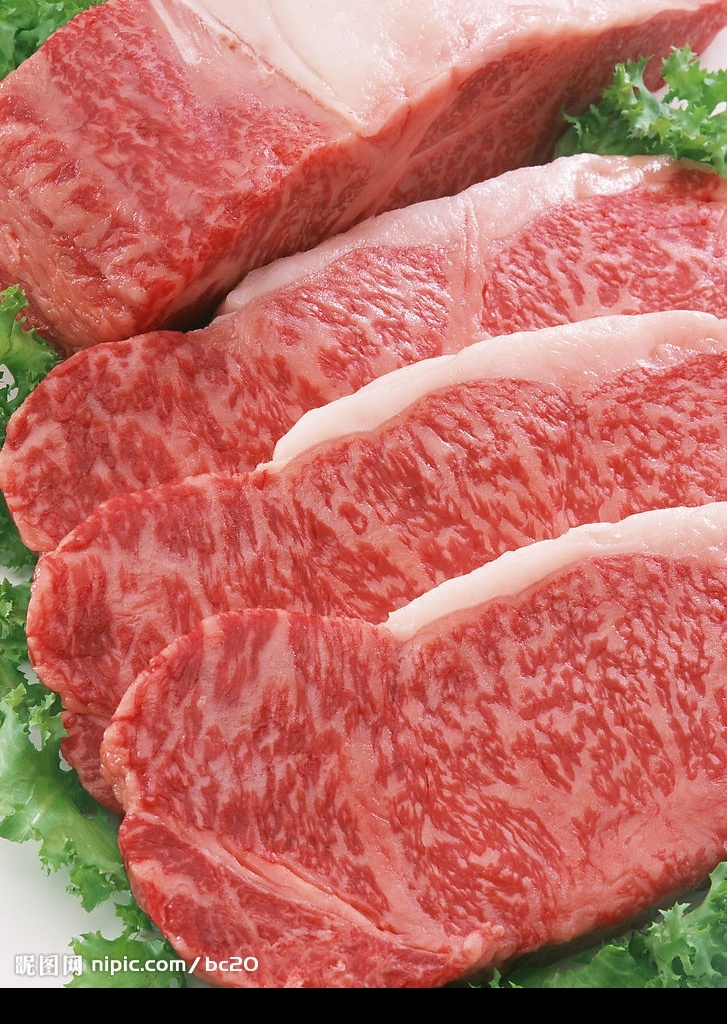 牛排 羊排 猪排 肉排 生牛排 牛肉 羊肉 猪肉 肉类 肉质 肉片 薄片 切片 原料 食品 食材 副食 料理 加工 西餐 血红色 冷鲜肉 冷冻肉 肉制品 餐饮美食 食物原料 摄影图库