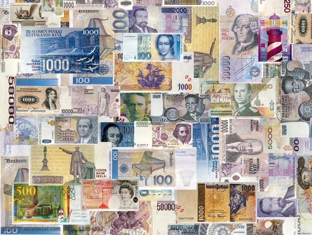 纸币素材图片下载-素材编号13864802-素材天下图库