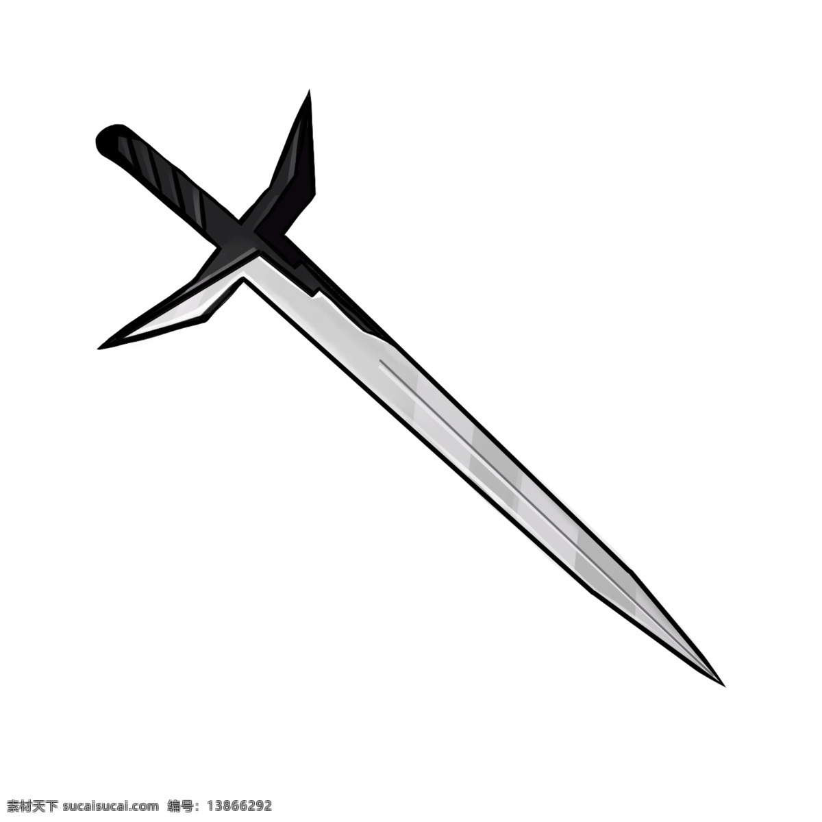 古代 剑 低 多边形 长剑 重剑 利器 low pioy