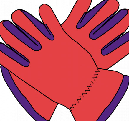 手套 矢量 图像 粉色 服装 剪贴画 配件 色彩 艺术 紫色 剪辑 svg 日常生活