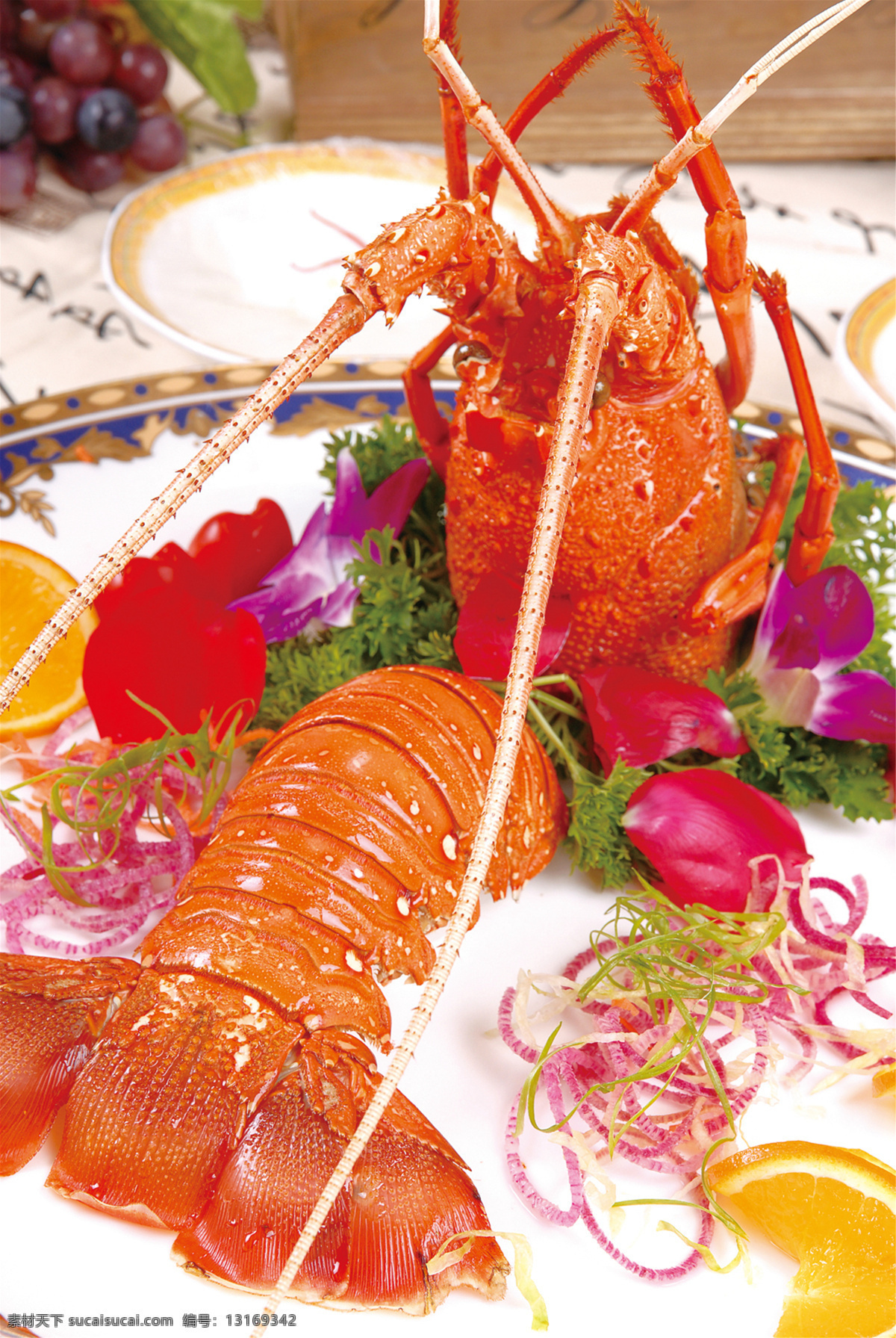 龙虾刺身图片 龙虾刺身 美食 传统美食 餐饮美食 高清菜谱用图