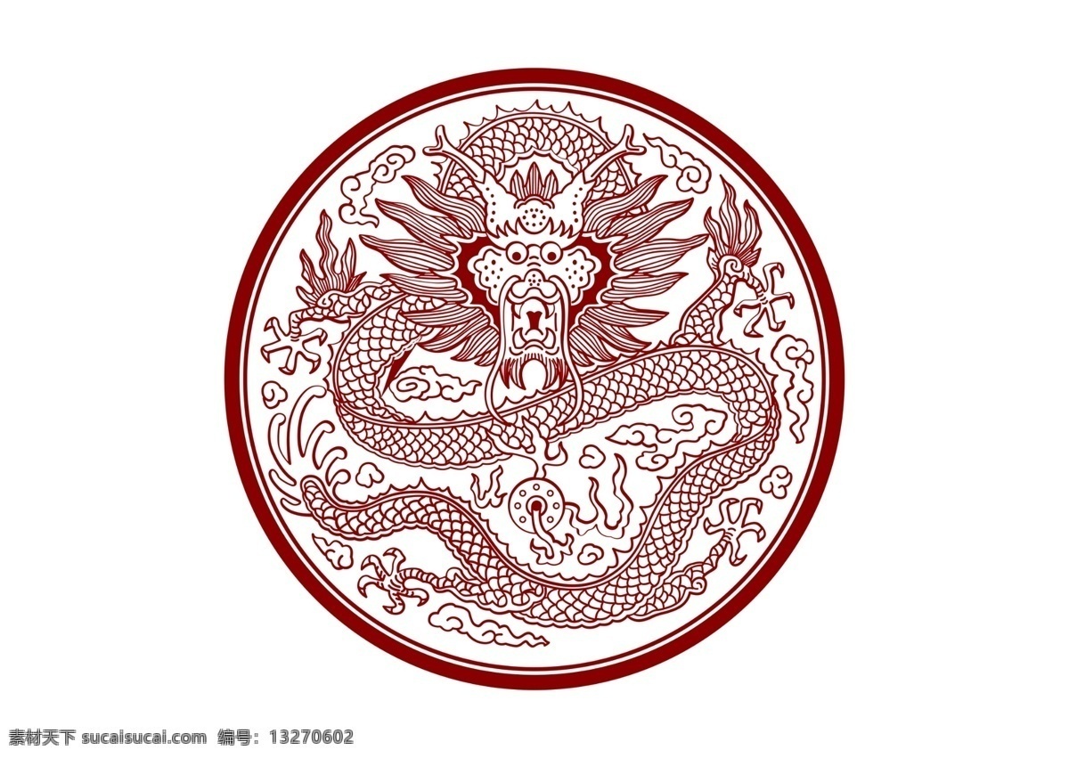 底纹 图腾 龙纹 圆 圆纹 圆形 背景 背景纹 透明 龙图案 图案 底纹边框 背景底纹