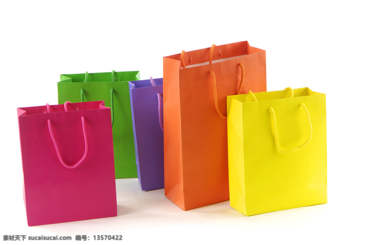 空白 彩色 手提袋 高清 shopping 包装袋 高清图片 购物袋 环保袋 手挽袋 五颜六色 纸袋 bag 肥牛牛