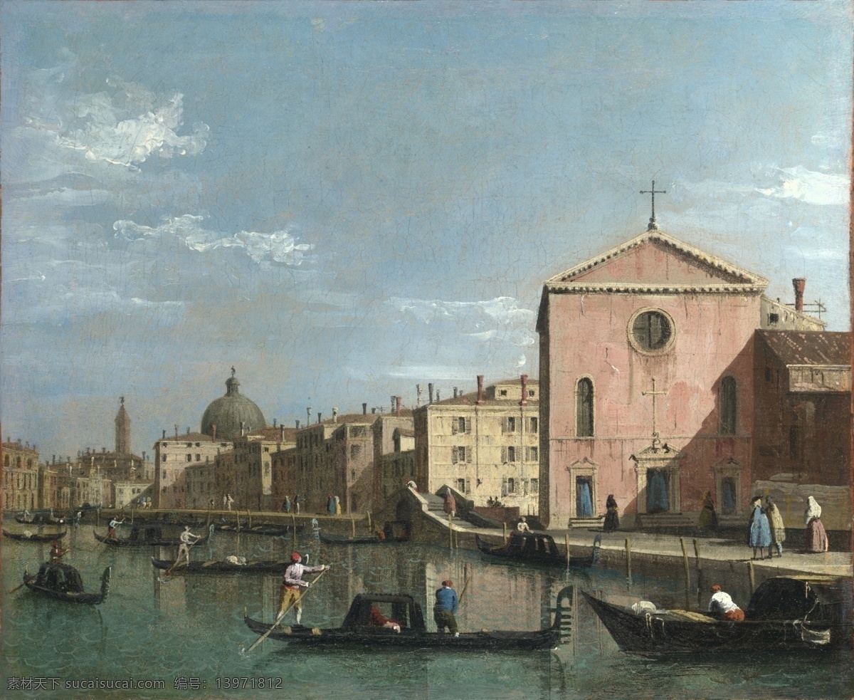 croce 静物 花卉 油画 超 写实主义 santa facing grand the venice canaletto of follower 盆景 写实 名家 酒店 装饰画 装饰素材