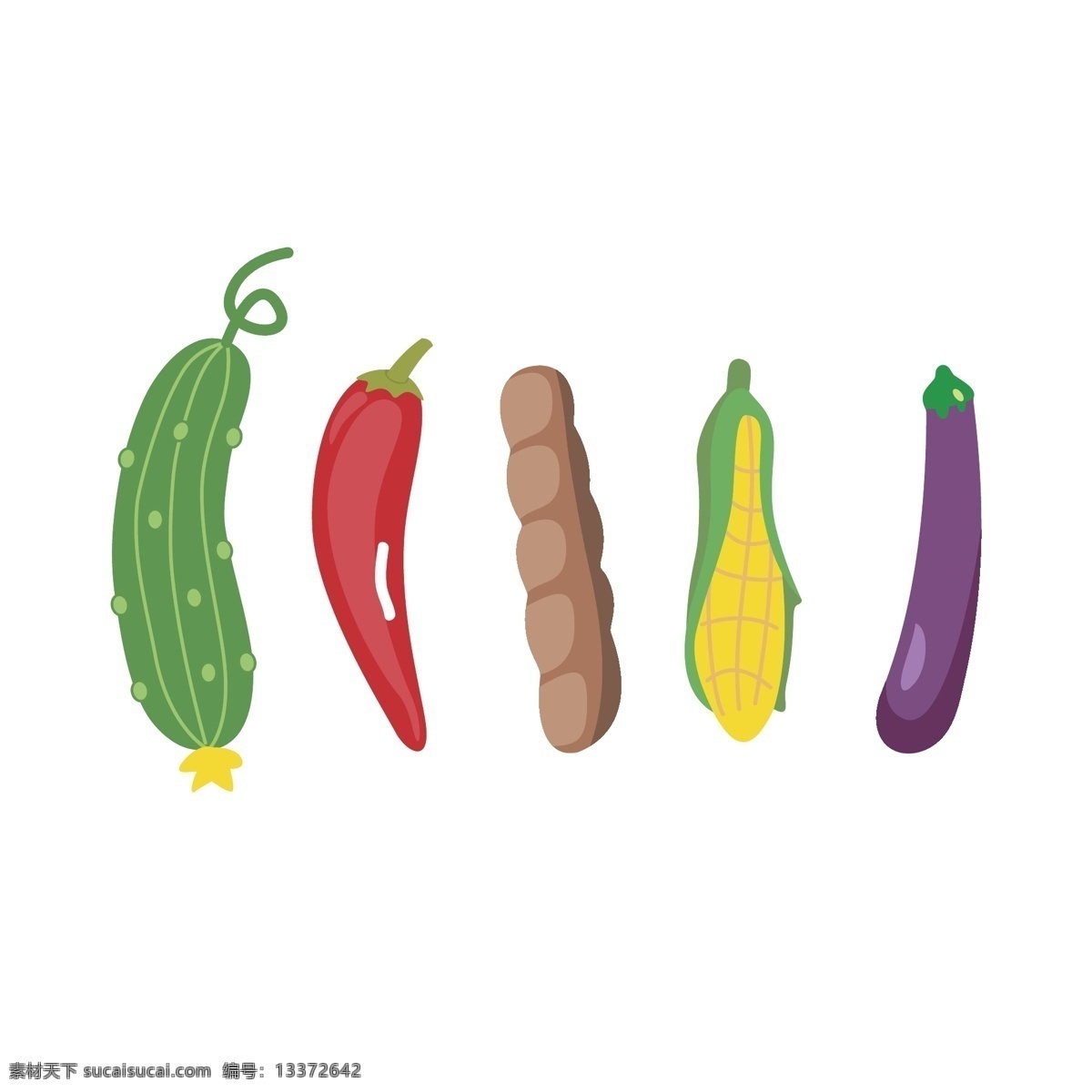 素菜食物图片 黄瓜 茄子 玉米 面包 辣椒 红辣椒 动漫动画 风景漫画