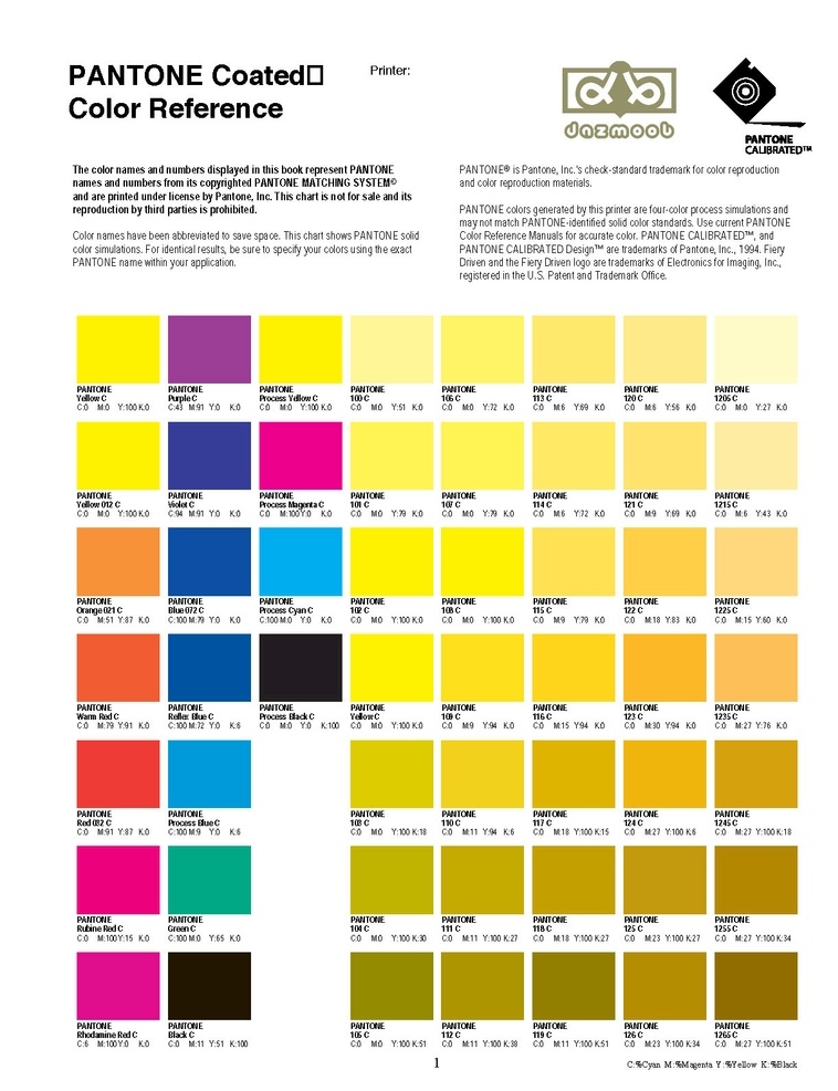 pantone 色卡 电子版 标准色卡 色 色值 印刷色值 vi设计 pdf