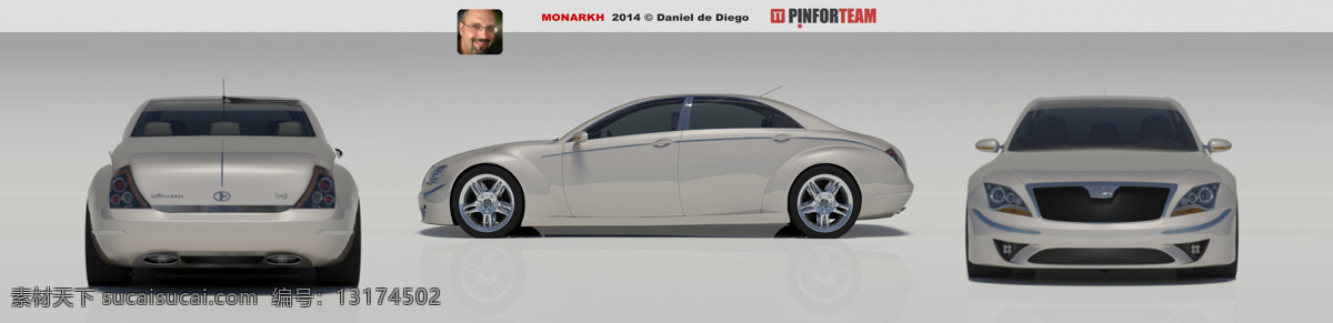 monarkh 丹尼尔 de 迭戈 汽车 3d模型素材 其他3d模型