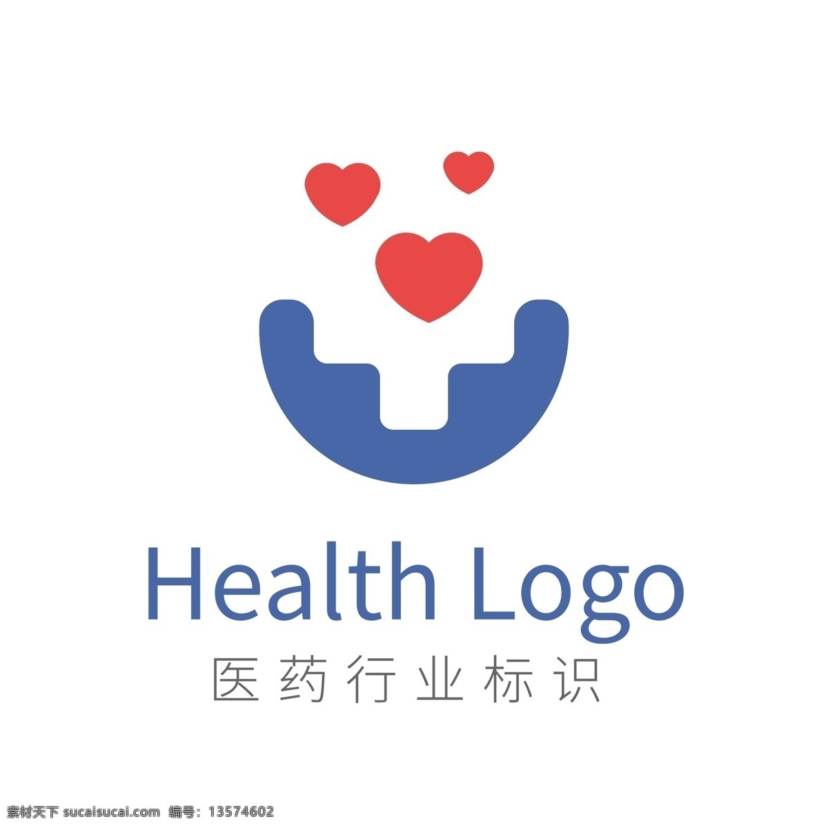 红心 十字 医药卫生 健康 行业 logo 红星 医药 卫生