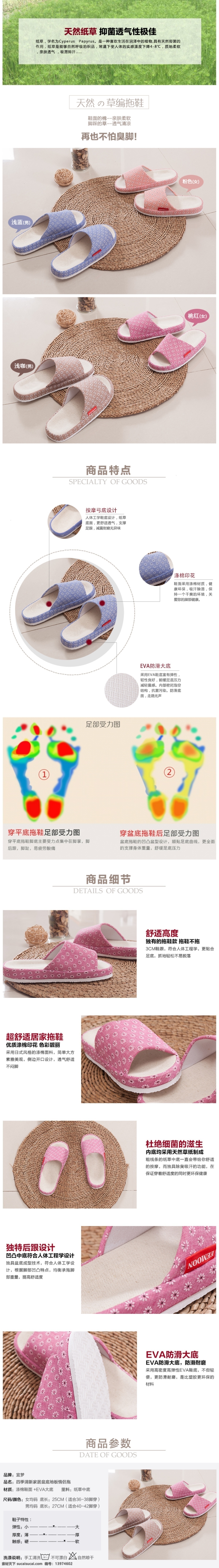 家居 拖鞋 宝贝 详情 图 宝贝详情图 淘宝 原创设计 原创淘宝设计