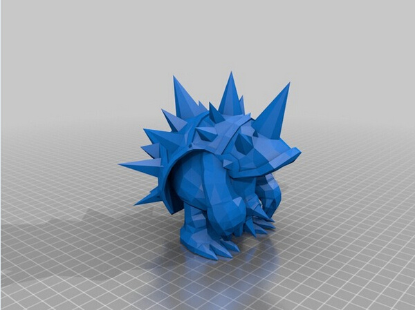 披甲 龙 龟 拉莫斯 3d素材 动物模型 3d打印模型 动植物模型
