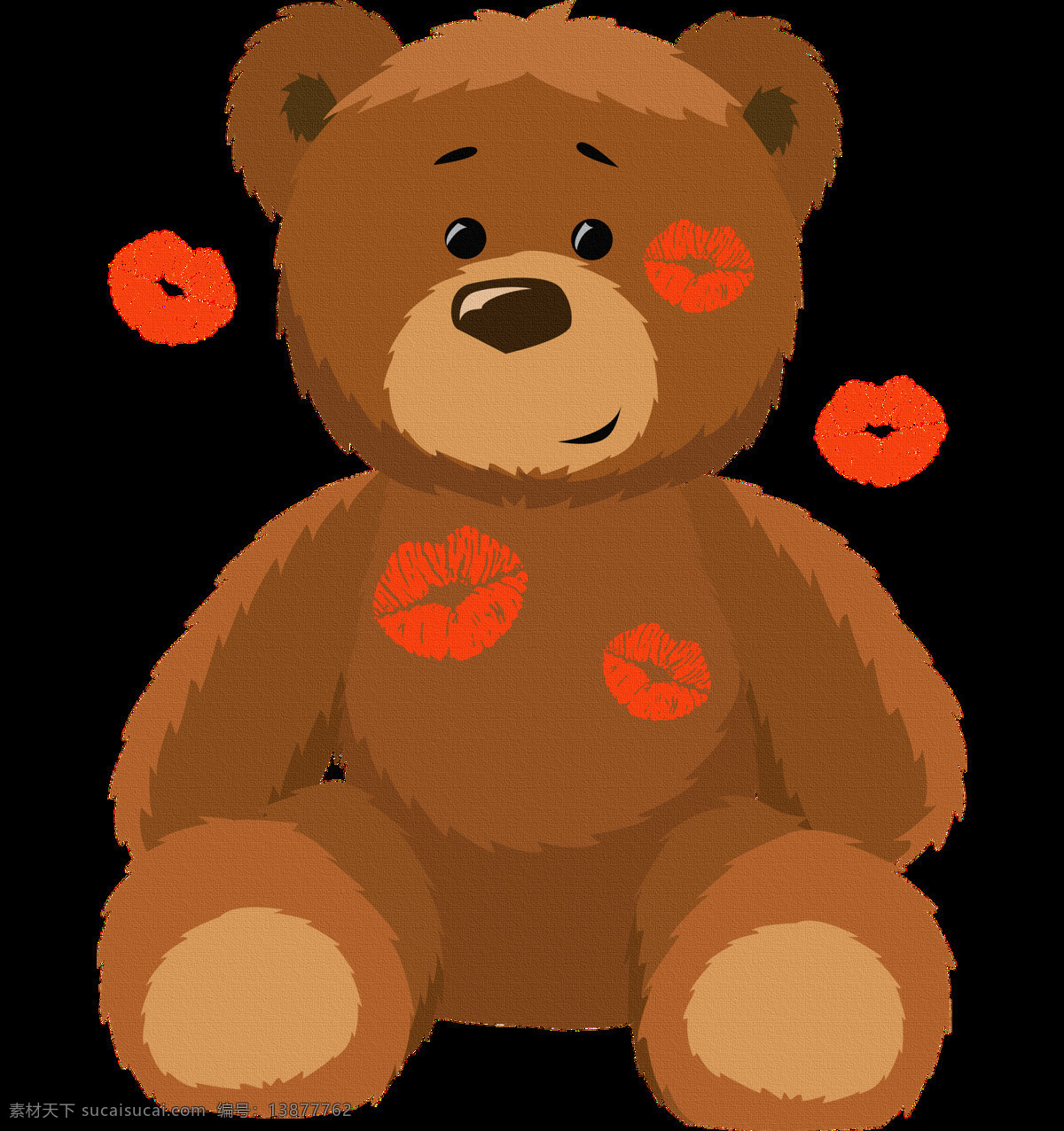 小熊 可爱熊 红唇 熊 熊熊 抱抱熊