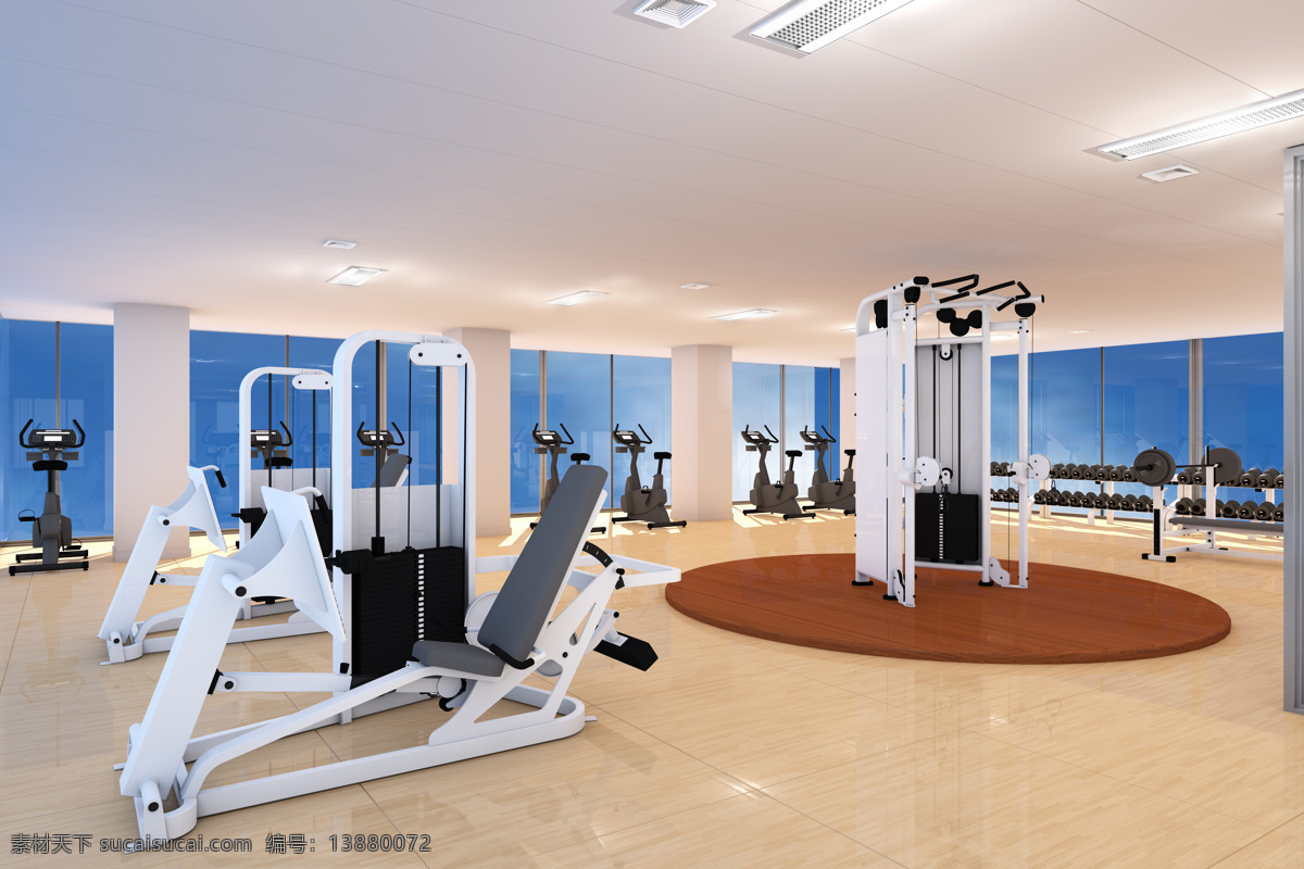 环境优雅 健身馆 健身器材 健身设备 健身场地 健身环境 其他类别 生活百科