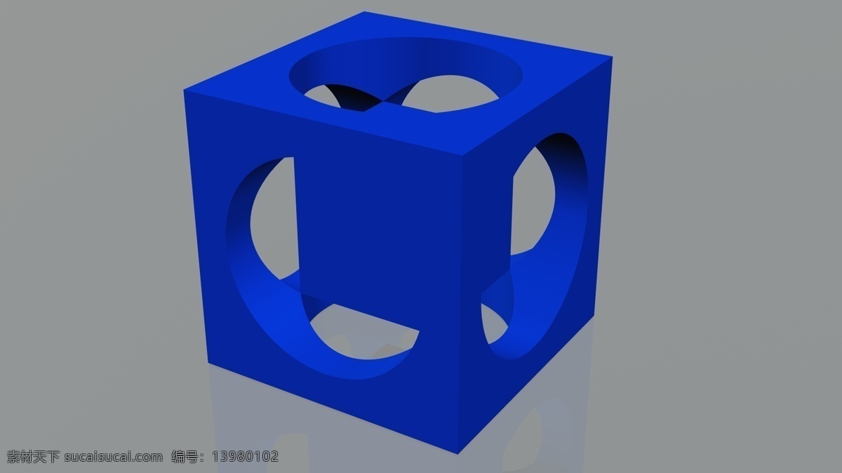 立方体 教育 3d模型素材 其他3d模型