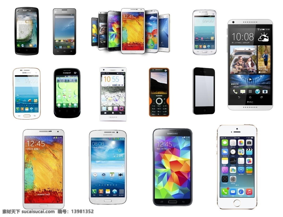 华为 三星 苹果 iphone iphone5s iphone4s iphone4 note2 note3 三星s5 三星s4 酷派 htc htcone 联想 oppo 手机 智能机 psd素材 源文件 电话 移动 合约机 联通 电信 手机收集 手机大全
