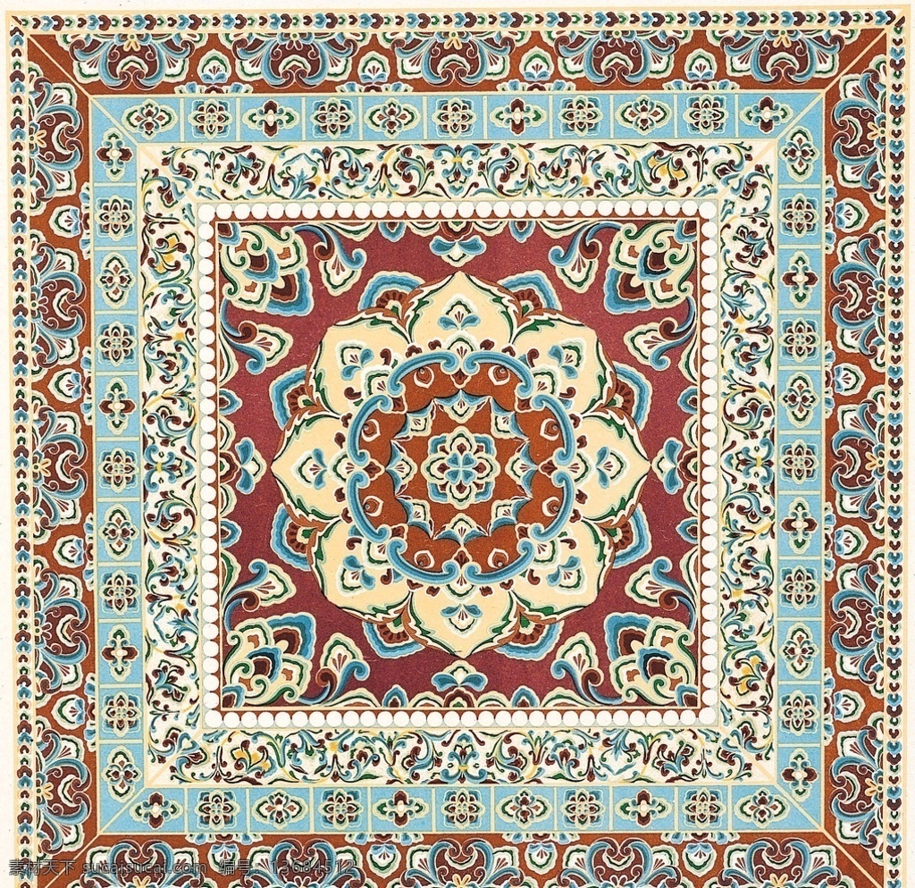 花纹 图案 背景 壁画 不分层 相框底纹专辑 文化艺术 绘画书法