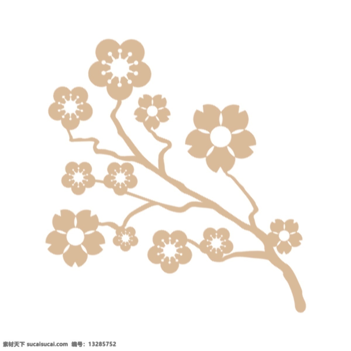 梅花花纹 梅花 花纹 图样