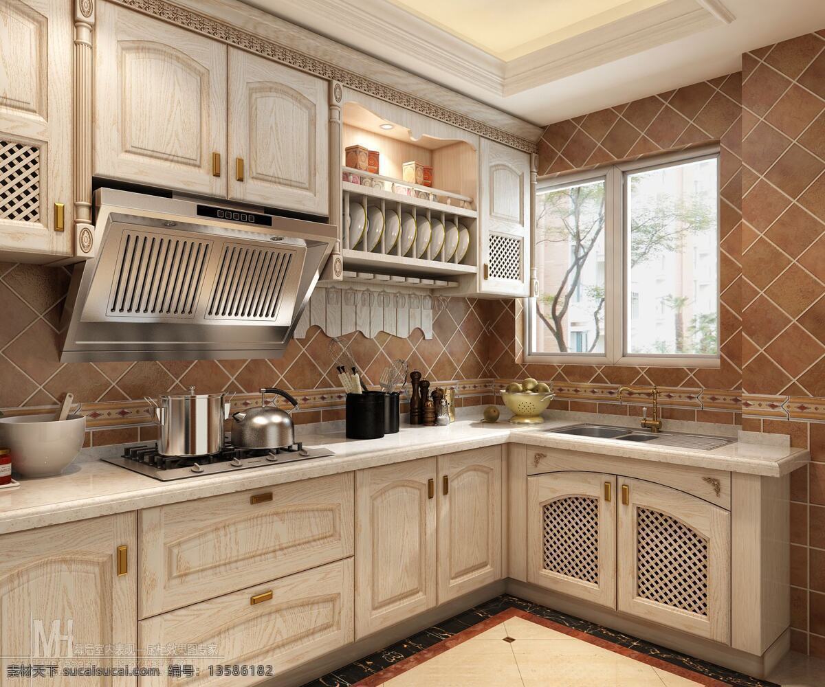 橱柜 效果图 橱柜效果图 厨房效果图 橱柜设计 厨房设计 环境设计 室内设计 灰色