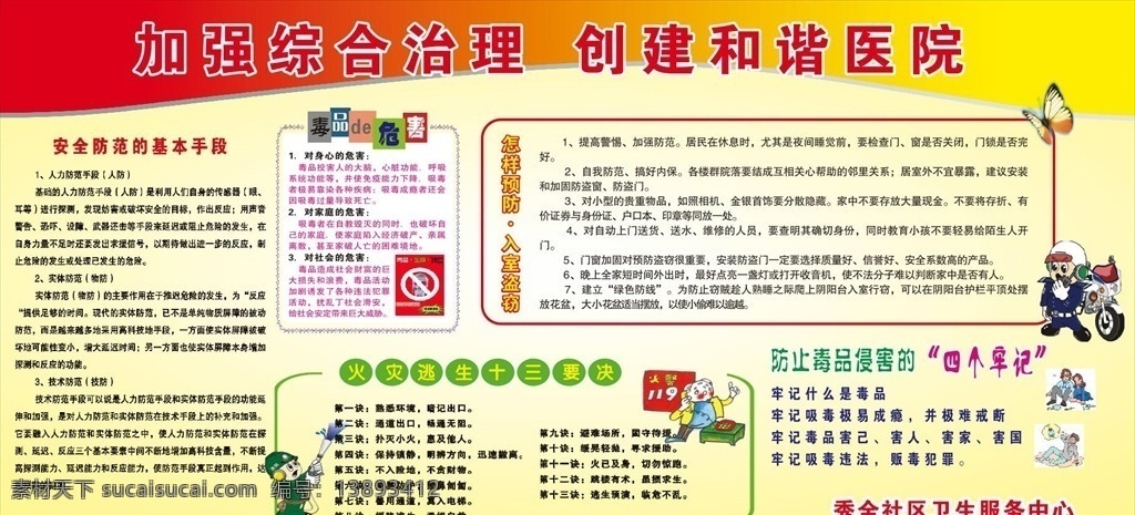 医院综合整治 医院 综合 整治 宣传 医生 警察 综治宣传 注意事项