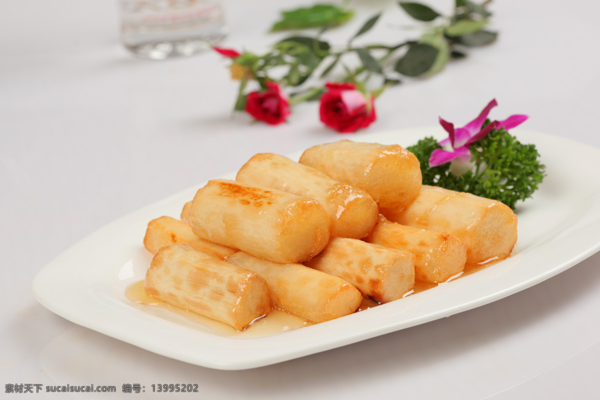 高烧麻山药 山药 高烧山药 麻山药 河北烧山药 传统美食 餐饮美食 摄影图片